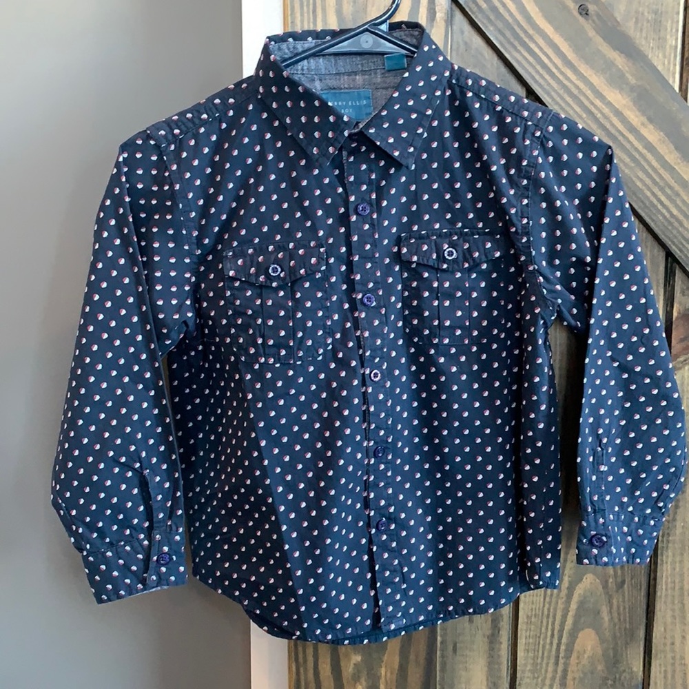 Very nice boys button down shirt